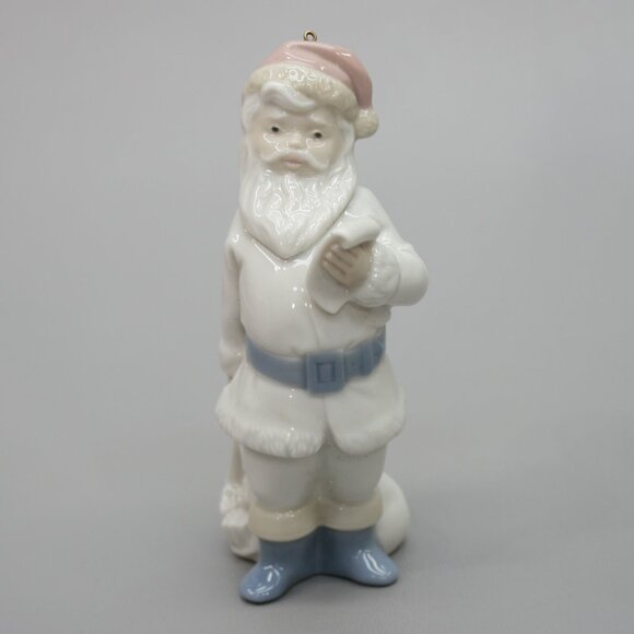Lladro Santa Claus Christmas Tree Ornament 1991 Mini Papa Noel Saint Nick - 5842 - Picture 2 of 8